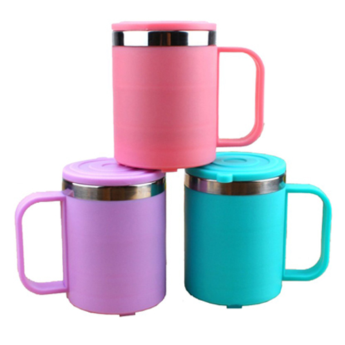 Cốc giữ nhiệt 2 lớp lõi inox  chất lượng cao Nội địa Nhật Bản (giao màu ngẫu nhiên)