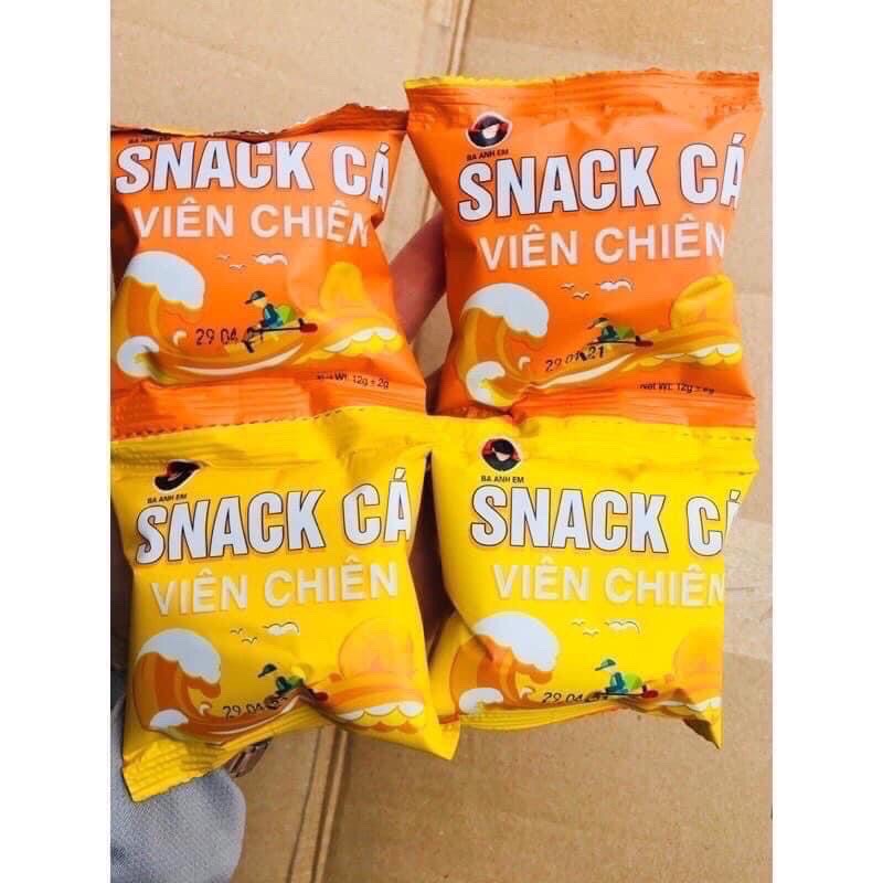 Snack cá viên chiên 10k/ 6 gói (1 gói 12gr)