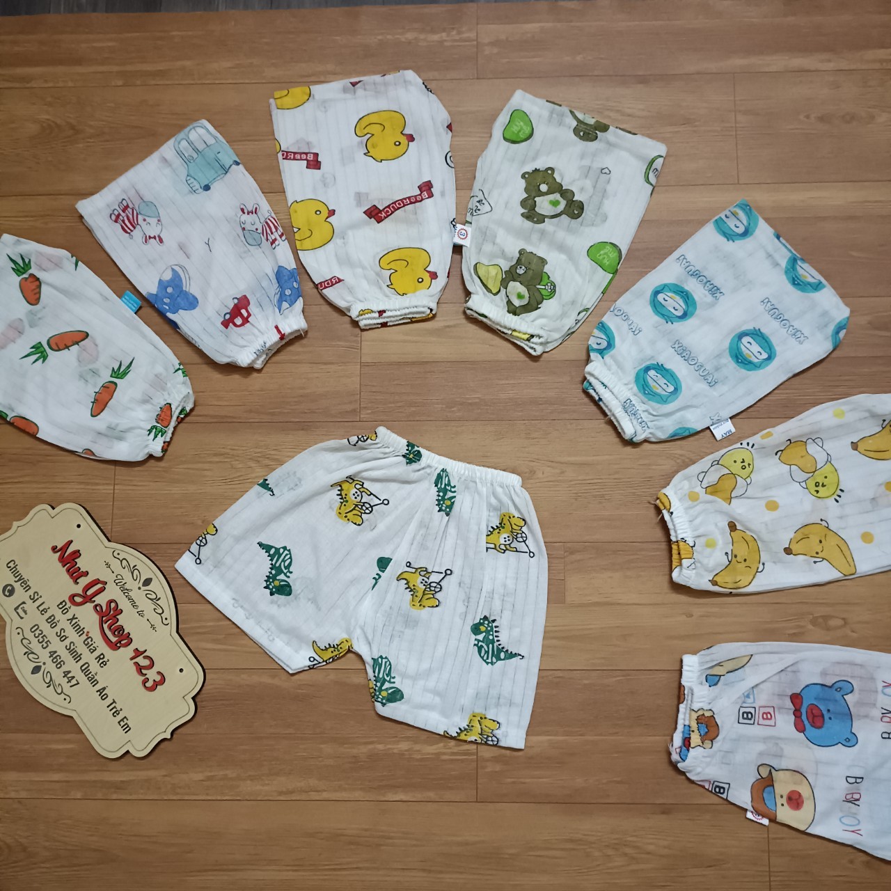 Quần Chục Cotton Giấy