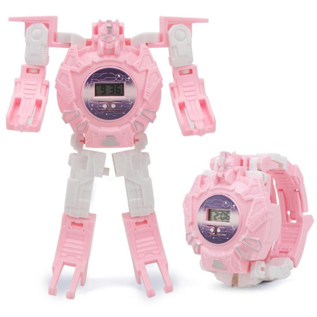 ĐỒNG HỒ BIẾN HÌNH ROBOT 2 TRONG 1 CHO BÉ