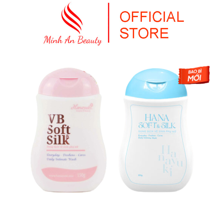 Dung Dịch Vệ Sinh Hanayuki Hana Soft & Silk Cho Phụ Nữ 150ml