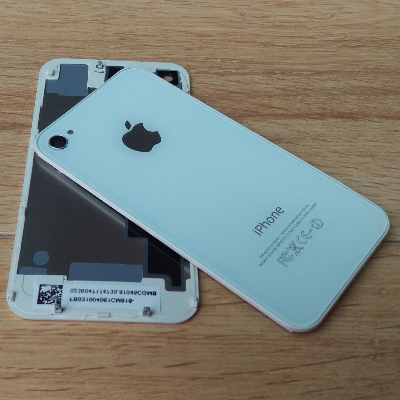 Nắp lưng zin dành cho Iphone 4S WHITE