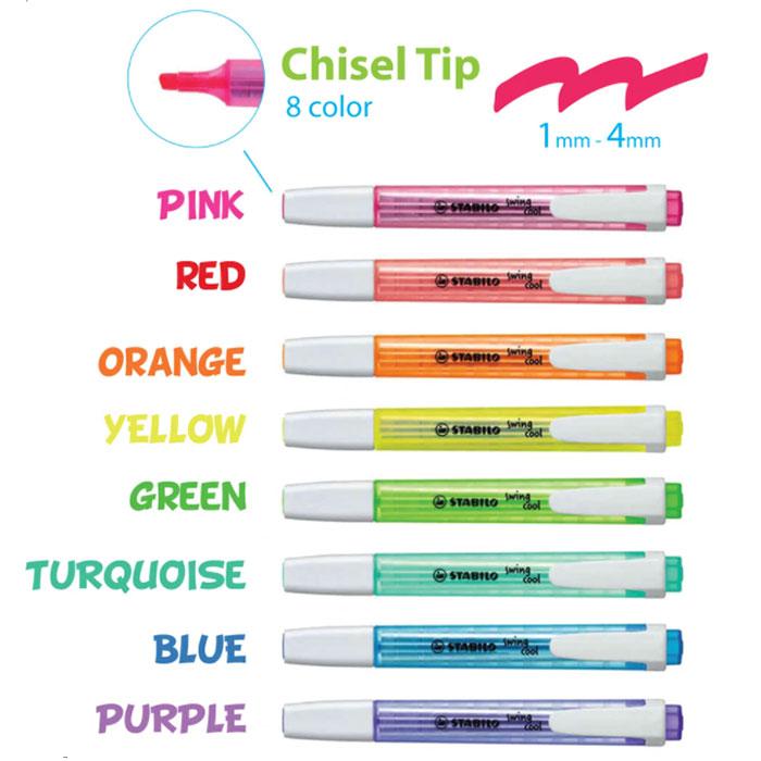Bút Dạ Đánh Dấu Stabilo Swing Cool Highlighter