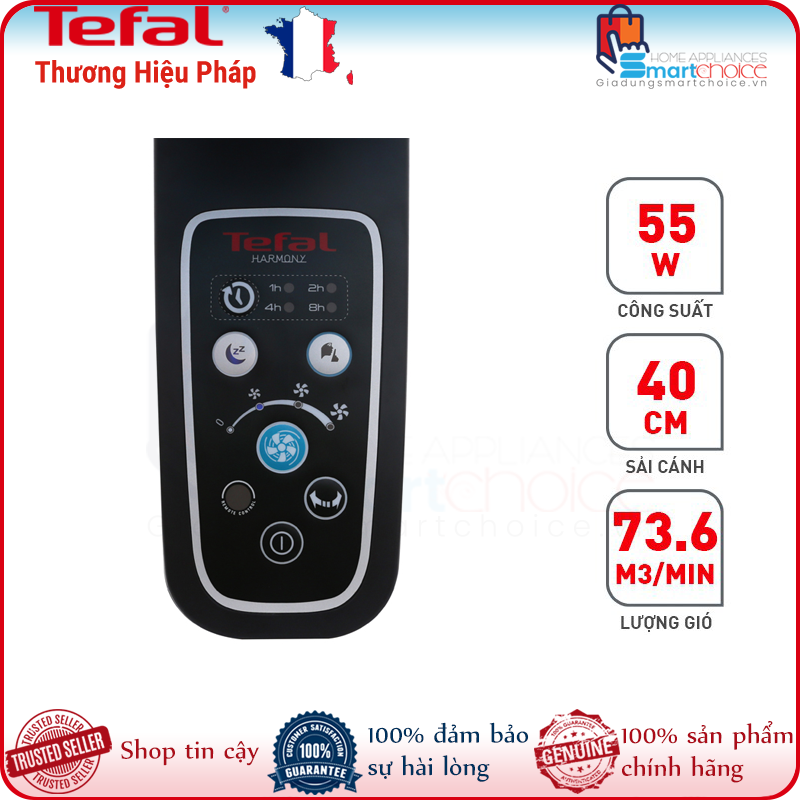 Quạt treo Tefal - VF3639-71 - nâu