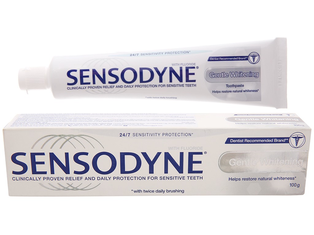Kem đánh trắng răng Sensodyne - Thái Lan 160g