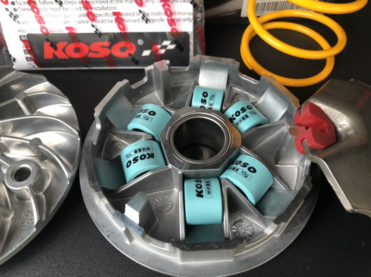 Full bộ nồi & dây curoa cho xe Vision 110 đời 2014-2019 (chính hãng KOSO)