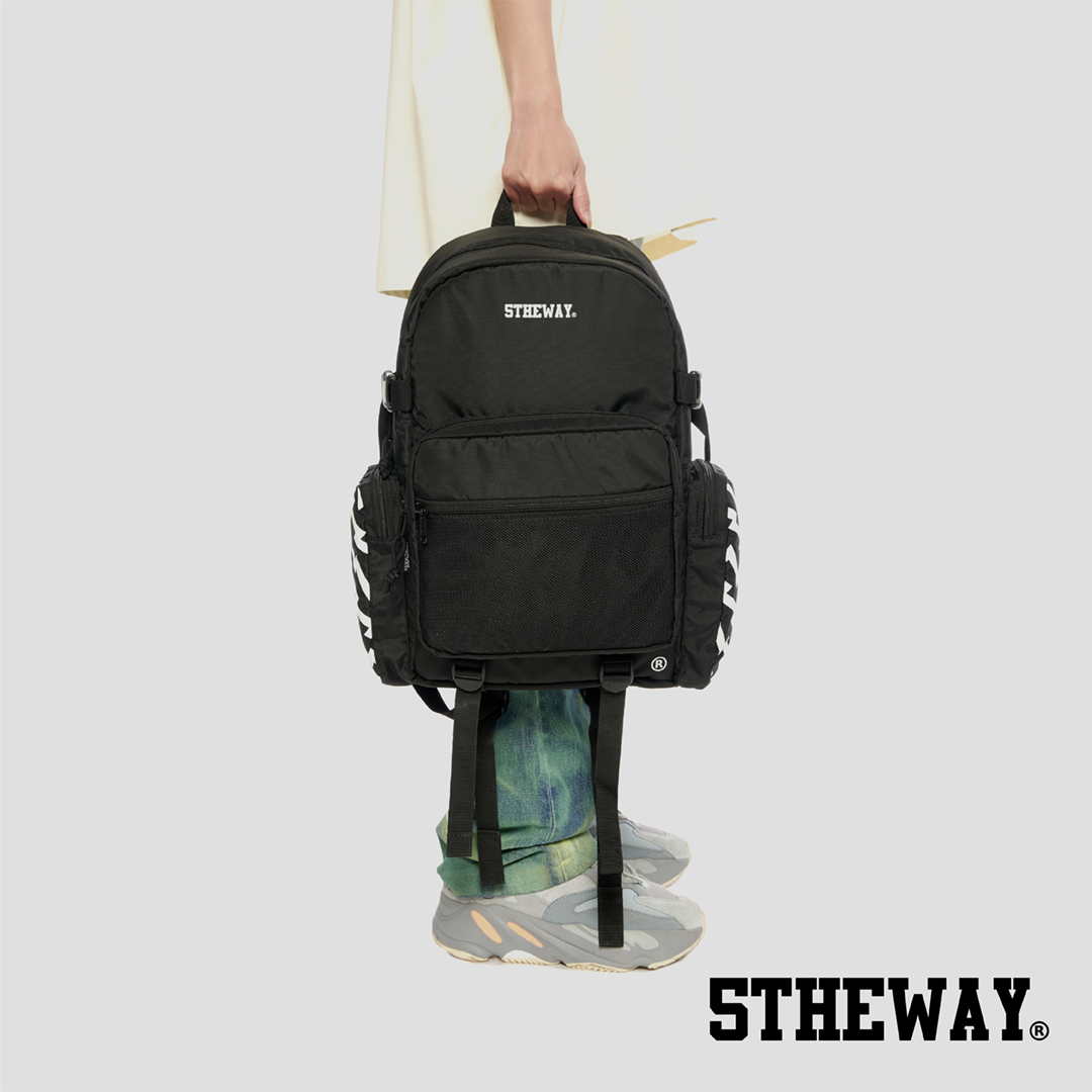 BALO 5THEWAY® /solid/ ROCKET BACKPACK™ in BLACK aka Balo Đen
