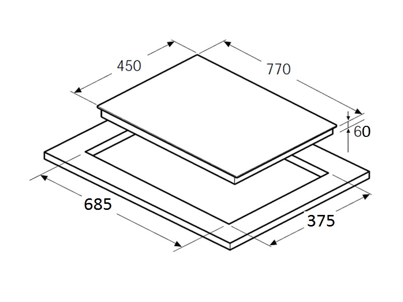 Bếp điện từ Hafele 536.61.575