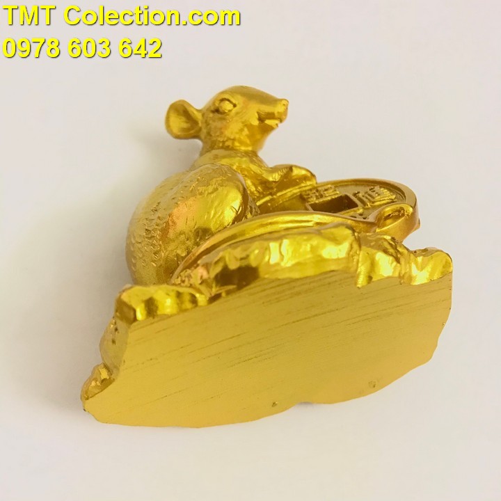 [HCM]Tượng Con Chuột Vàng Màu vàng - SP005164