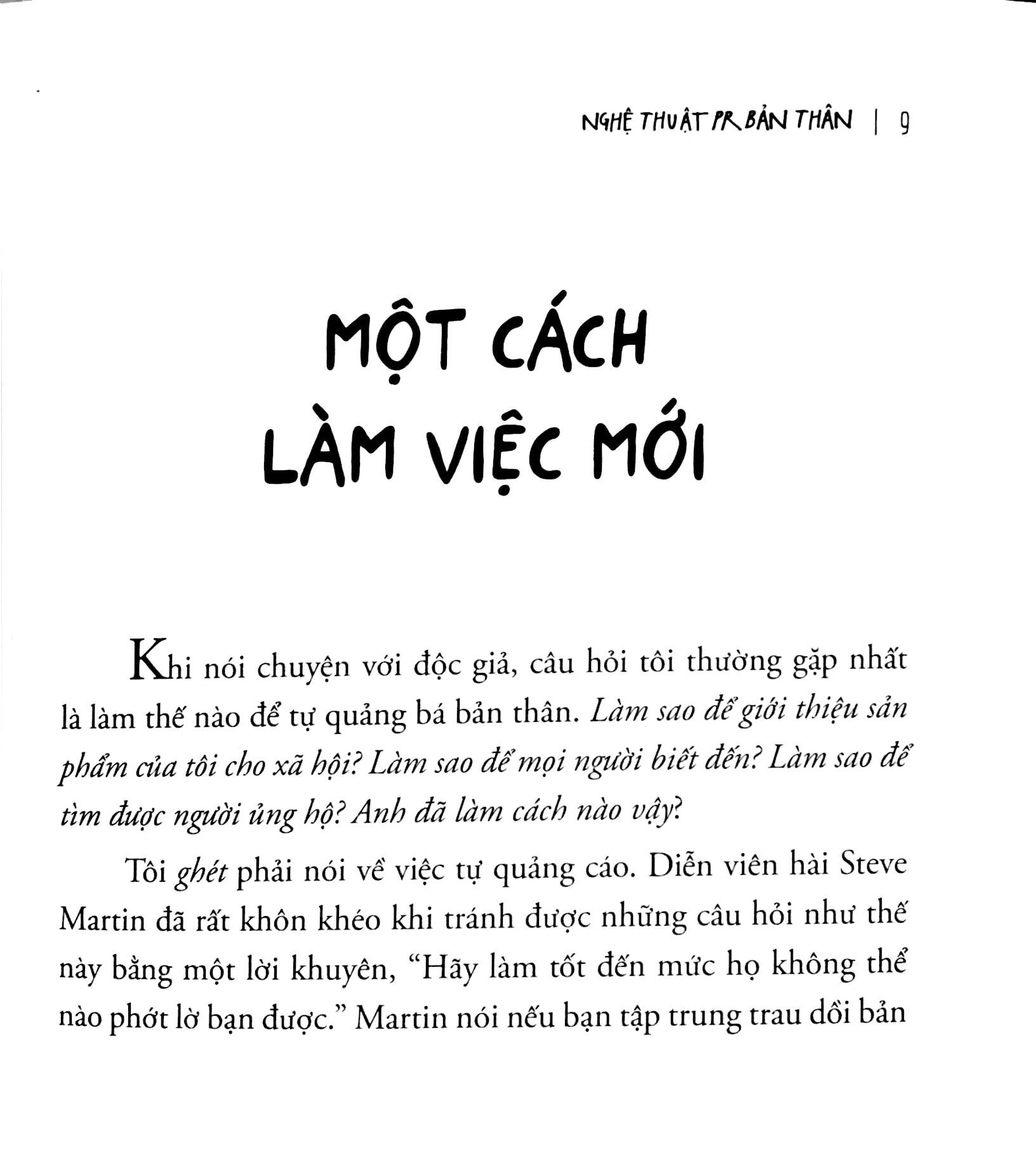 Sách Fahasa - Nghệ Thuật Pr Bản Thân (Tái Bản 2018)