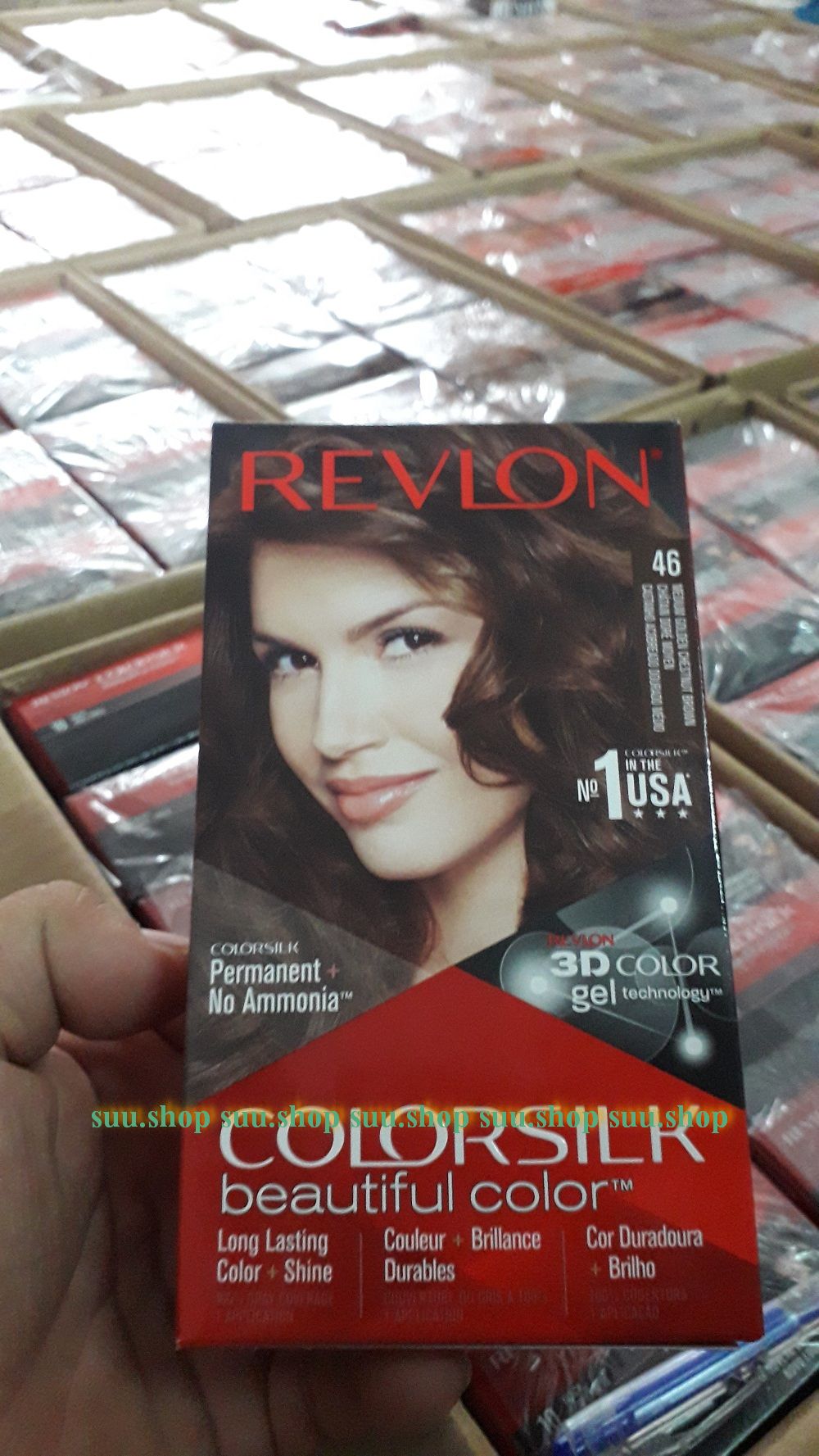 Thuốc nhuộm tóc Revlon số 46 nâu hạt dẻ