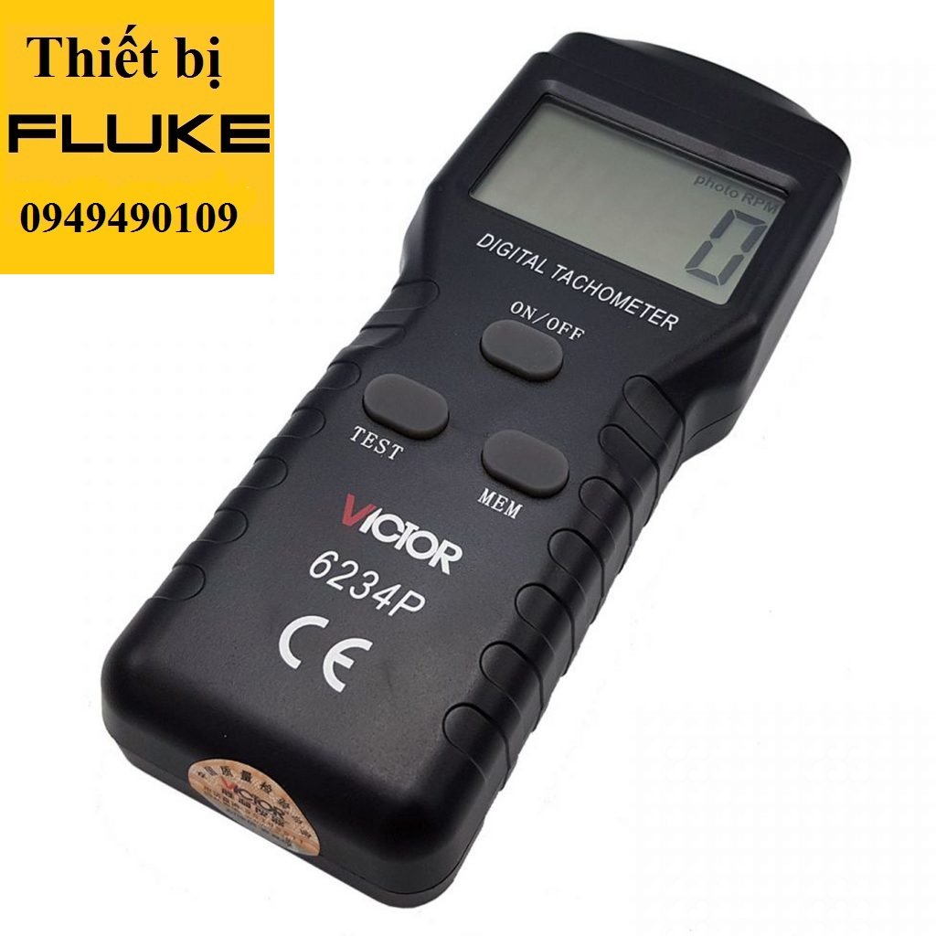 Máy đo tốc độ vòng tua động cơ VICTOR 6234P