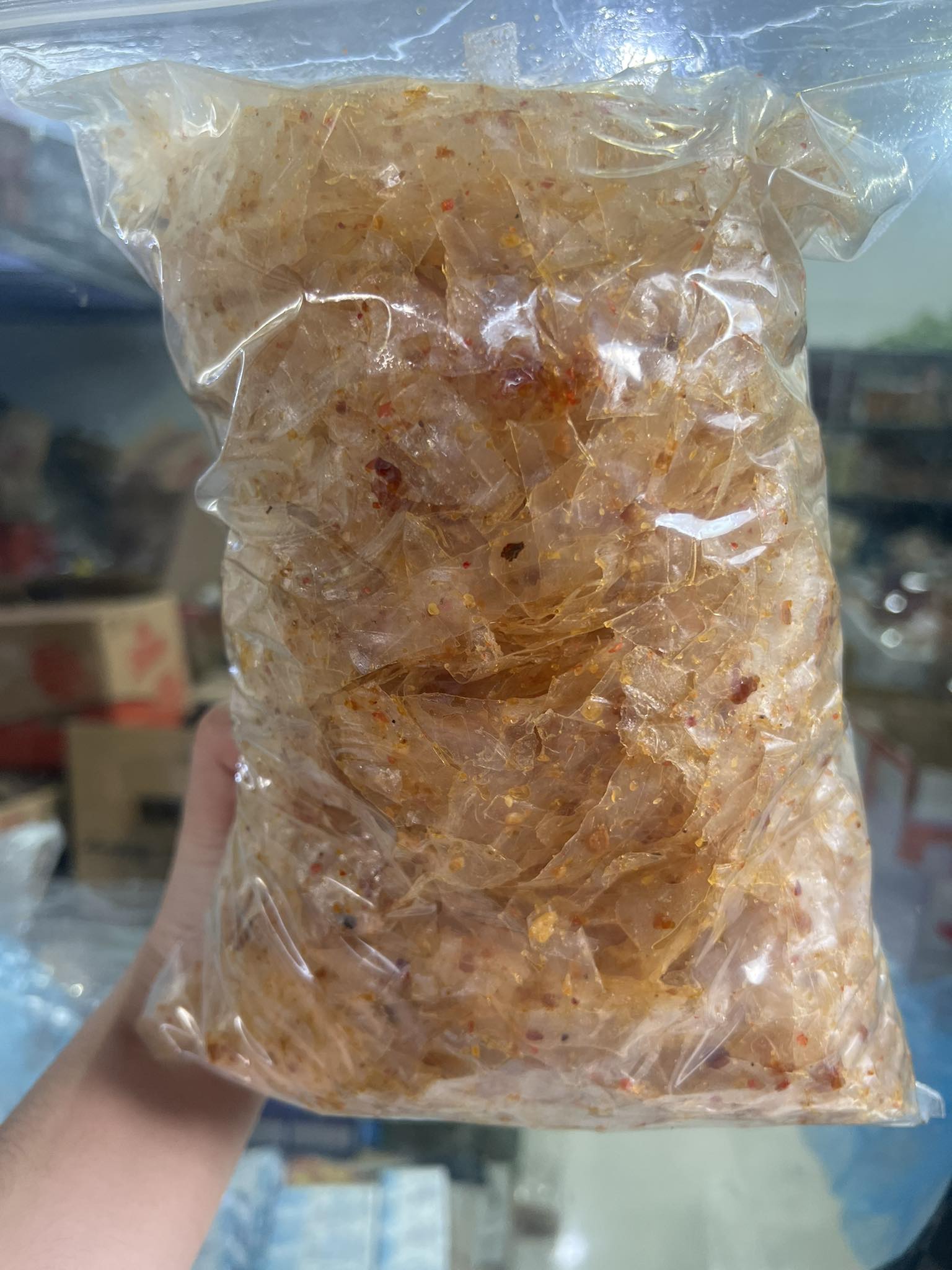 500gr bánh tráng sợi tỏi chuẩn vị tây ninh