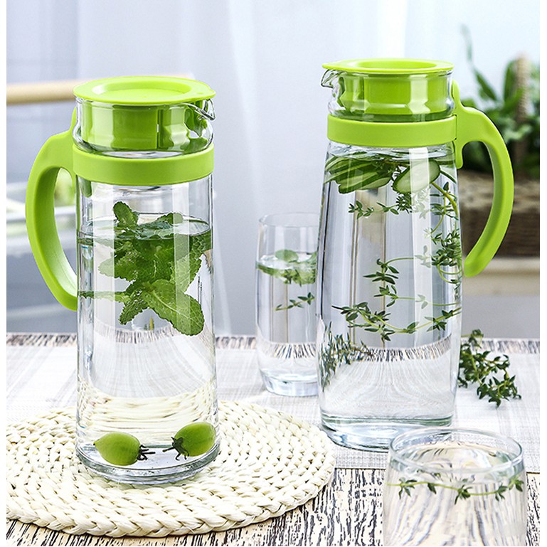 Bình nước thủy tinh cao cấp Ocean Dung tích 1.6 lít
