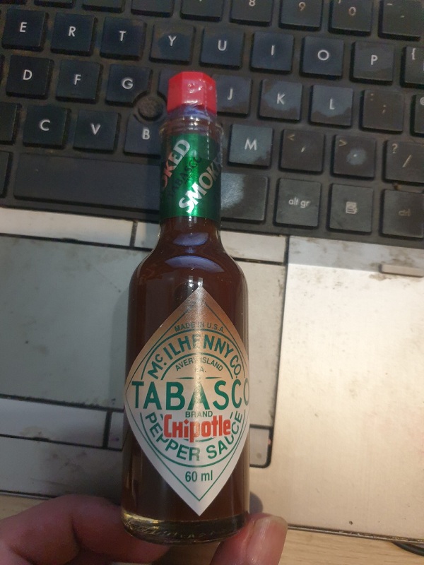 Sốt ớt “CHIPOTLE” hiệu Tabasco – chai 60ml nhập khẩu Mỹ