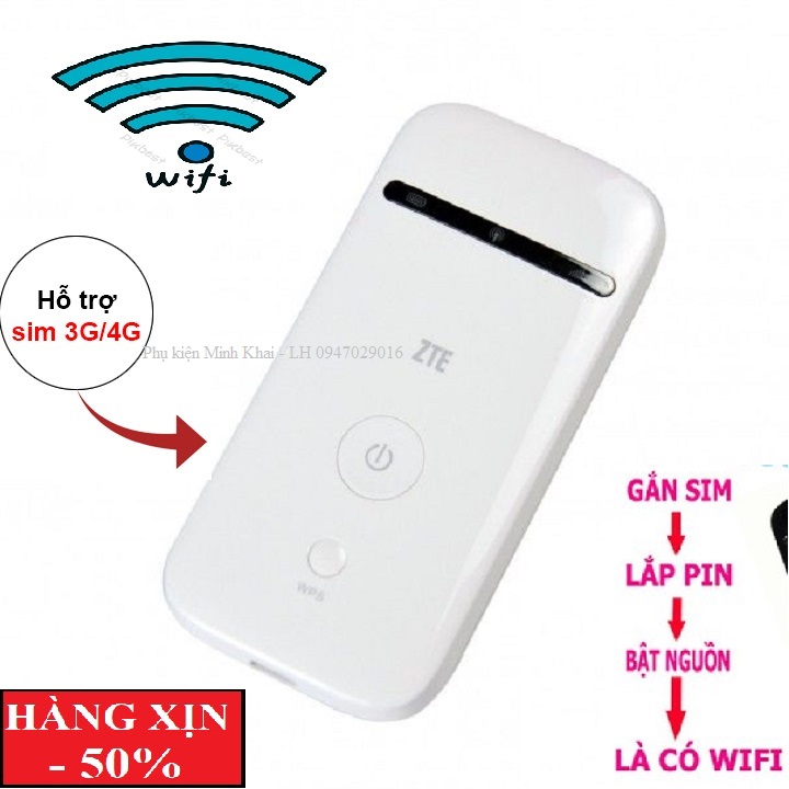 CỤC PHÁT WIFI 3G 4G KHÔNG DÂY MF65