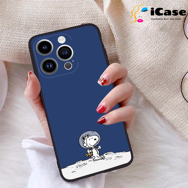 Ốp lưng iphone 14 pro viền dẻo tpu bst snopy