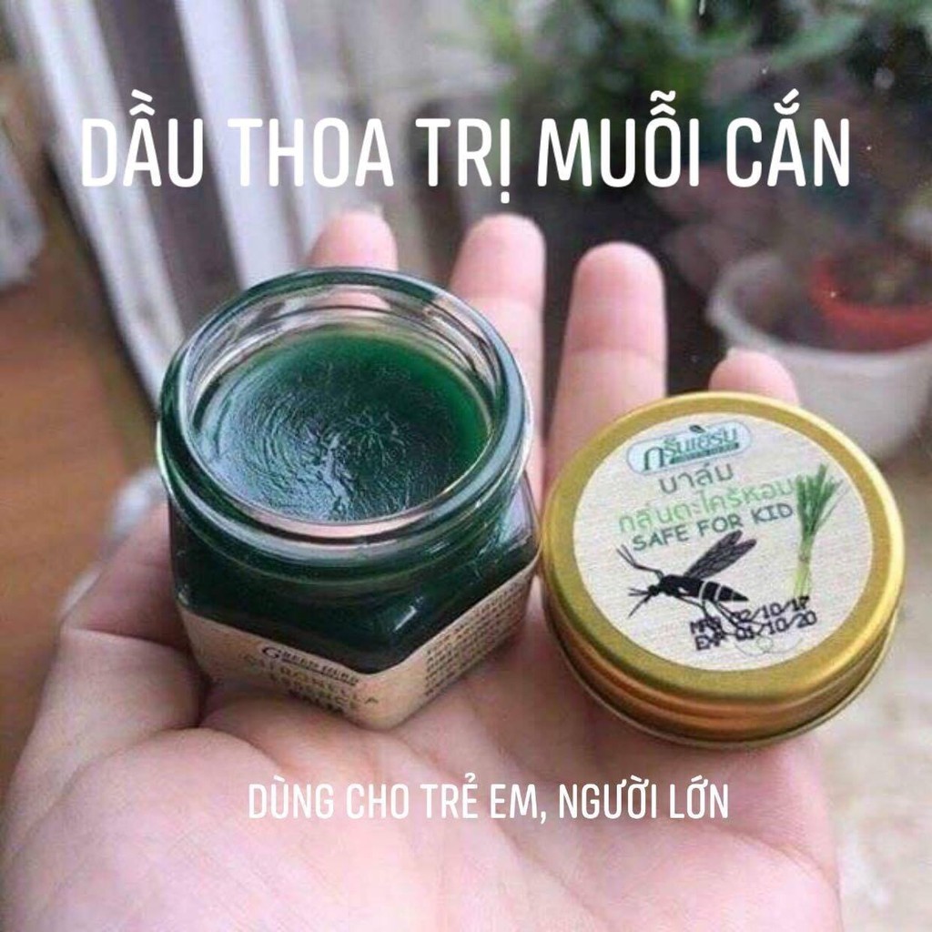 Dầu đuổi muỗi an toàn cho trẻ em Green Herb