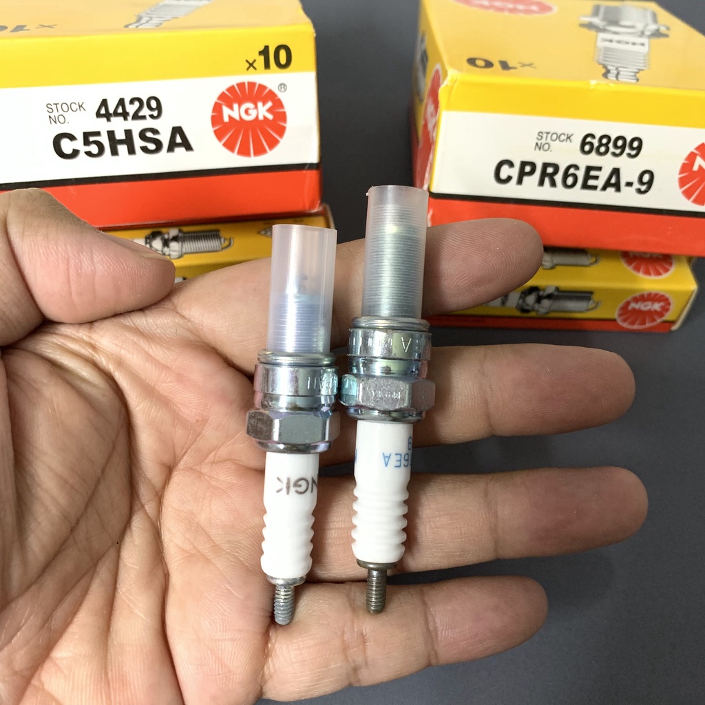 Bugi xe máy NGK sịn đánh lửa mạnh, phù họp cho các dòng xe