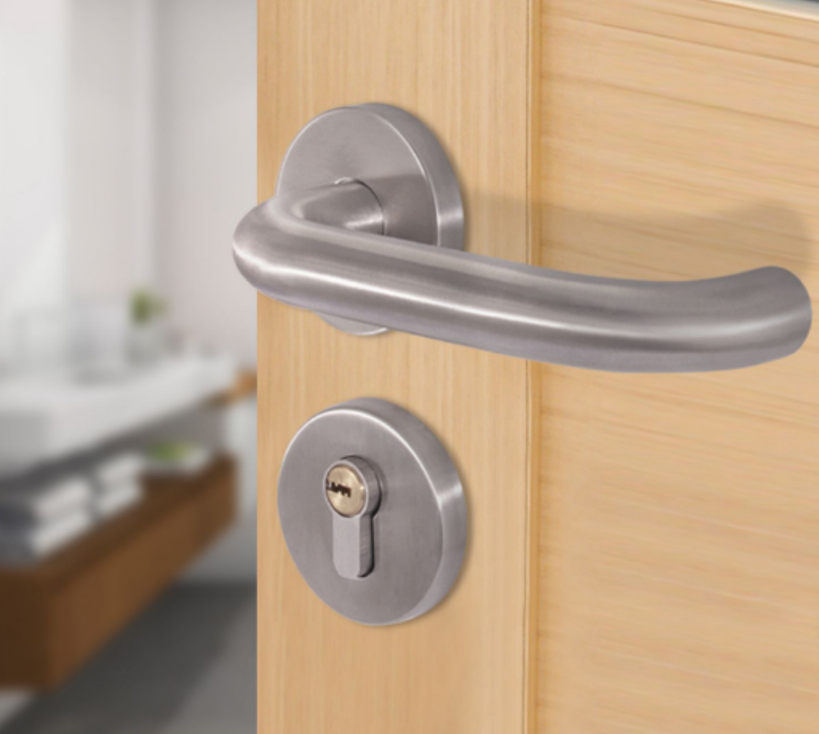 Khóa cửa tay gạt cao cấp Inox MS4
