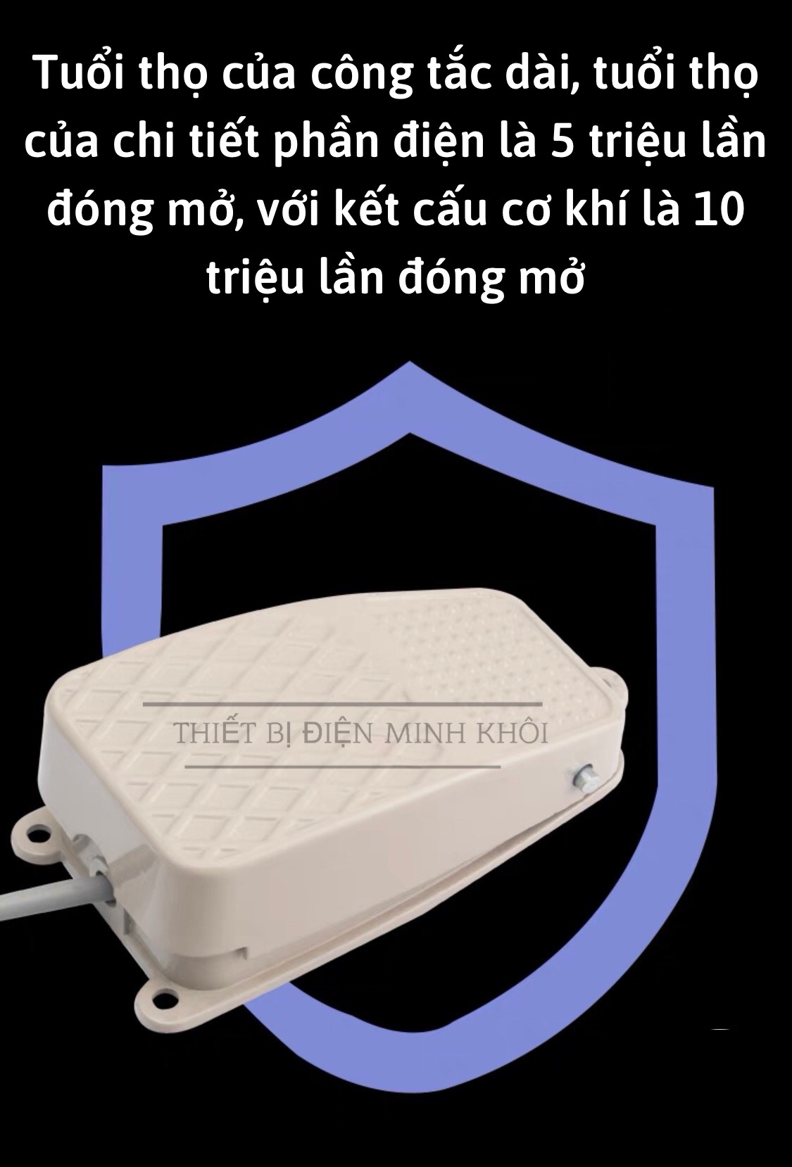 Công Tắc Bàn Đạp Chân FS2, FS3 - 220V, công tắc chân đạp,máy may