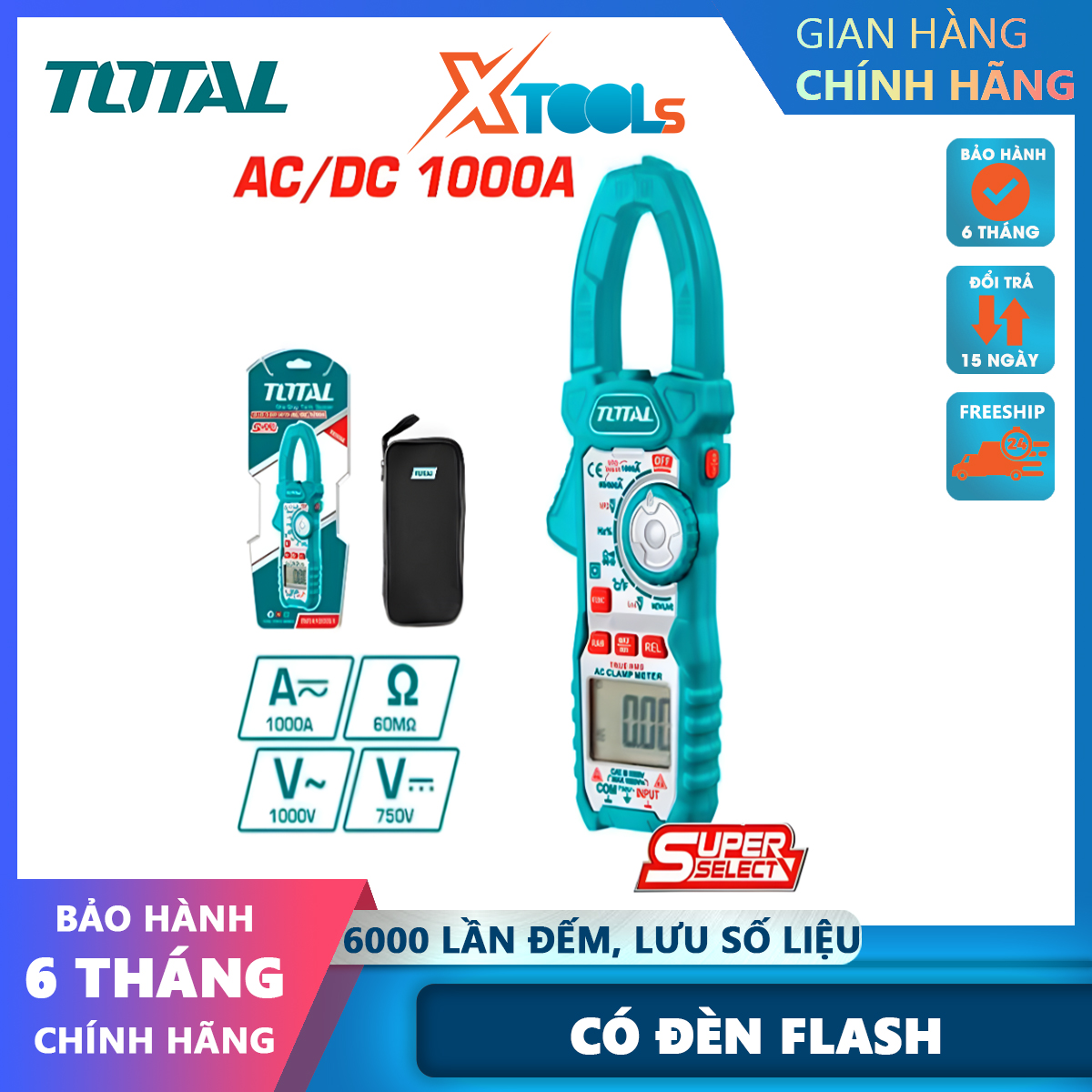 Total tmt4100051 dc/ac pliers