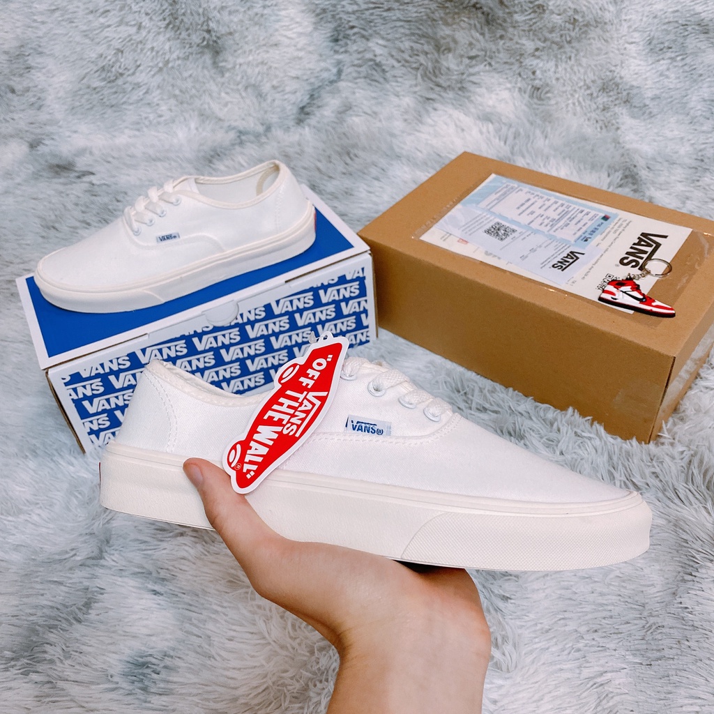 Giày vans classic trắng hàng 1:1 chất lượng ( full box + freeship )