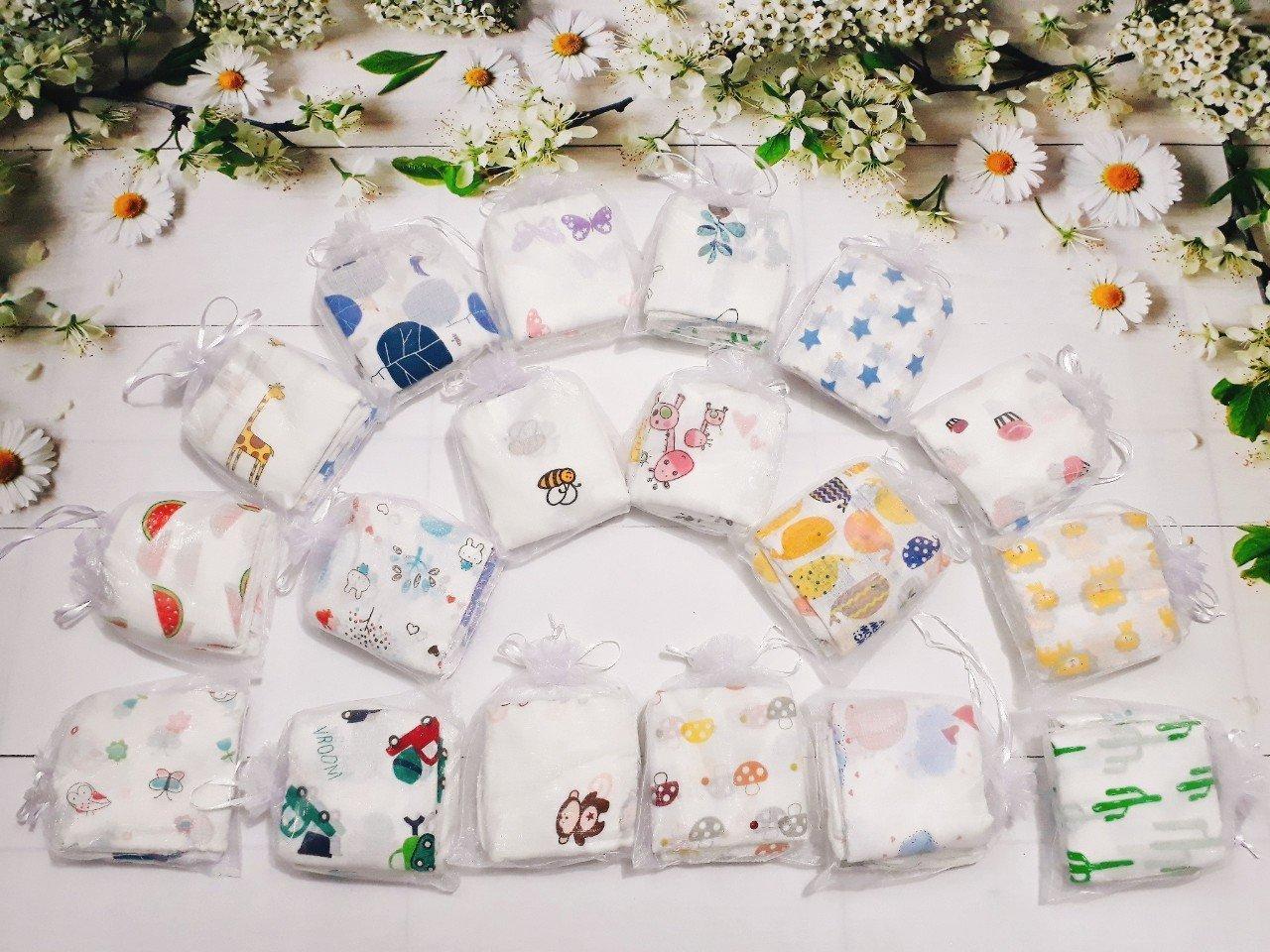 Set 10 Khăn Xô Sữa Aden