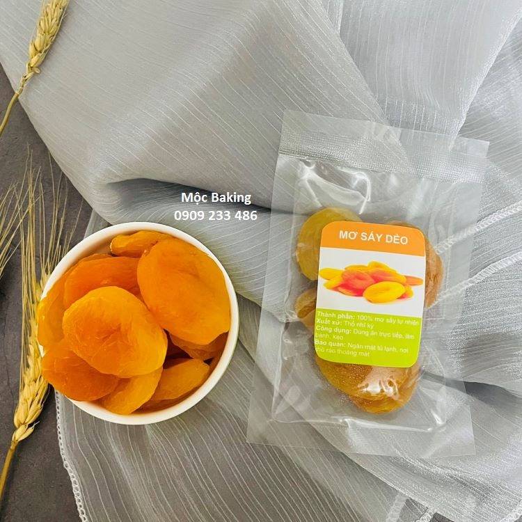 Mơ sấy dẻo Thổ Nhĩ Kỳ 100g, 250g