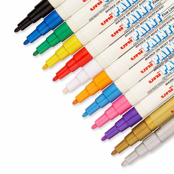 [HCM]BÚT SƠN UNI PAINT MARKER PX21 NÉT 0.8 - 1.2 MM ( VẼ ĐƯỢC TRÊN TẤT CẢ VẬT LIỆU)