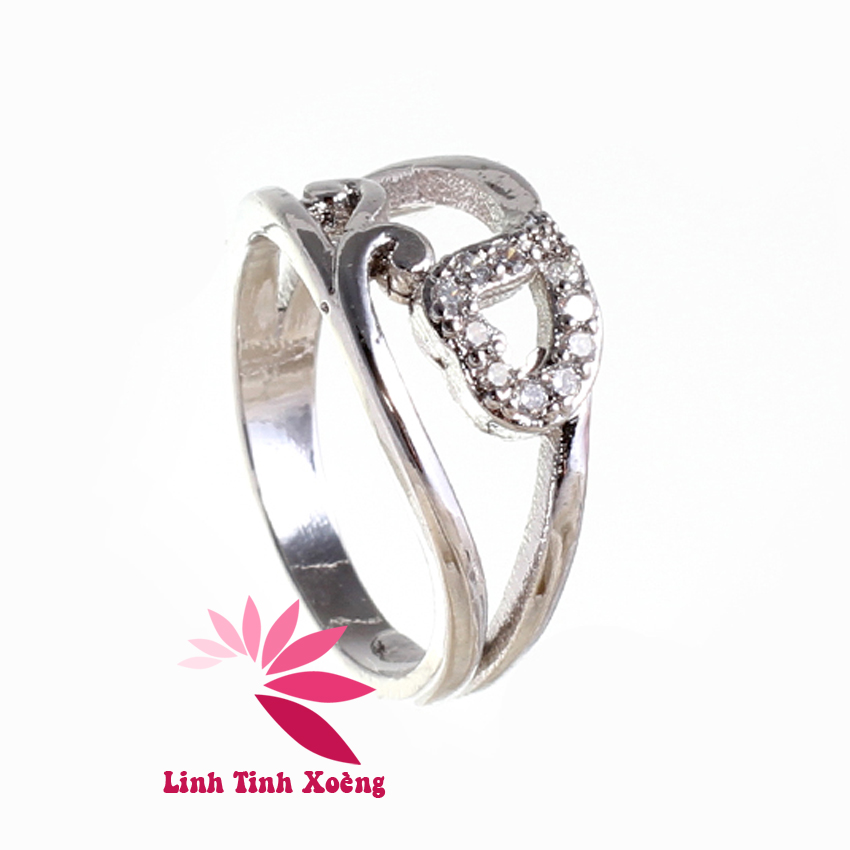 Nhẫn mạ Bạc cao cấp November Love MKM11
