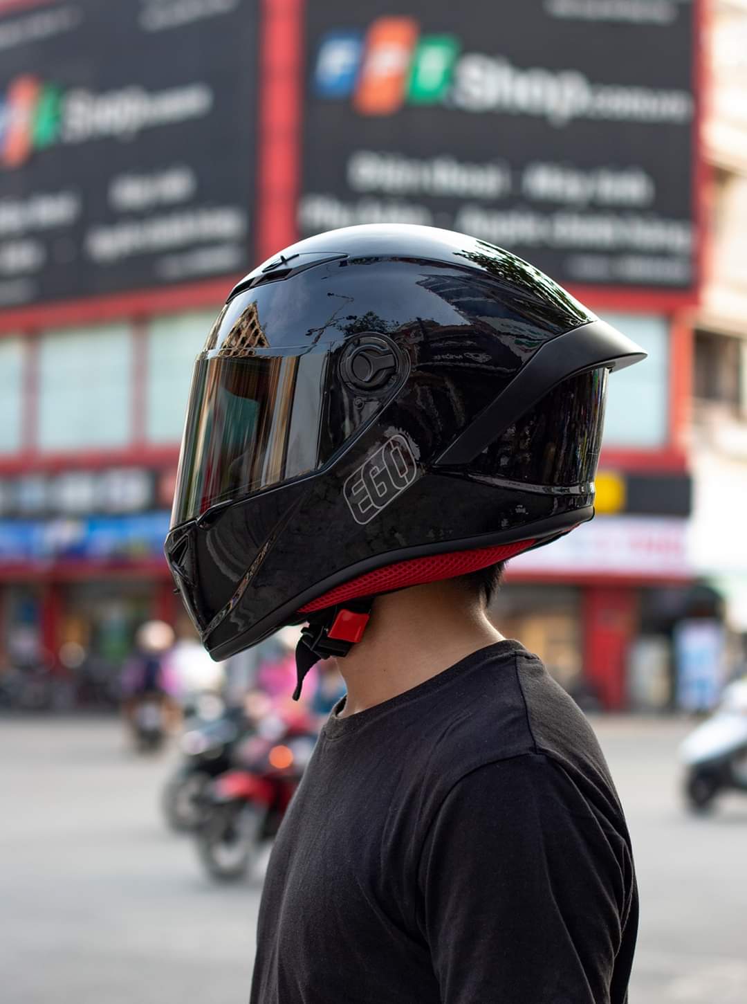 Mũ bảo hiểm fullface EGO E7 (tặng khăn ninja)