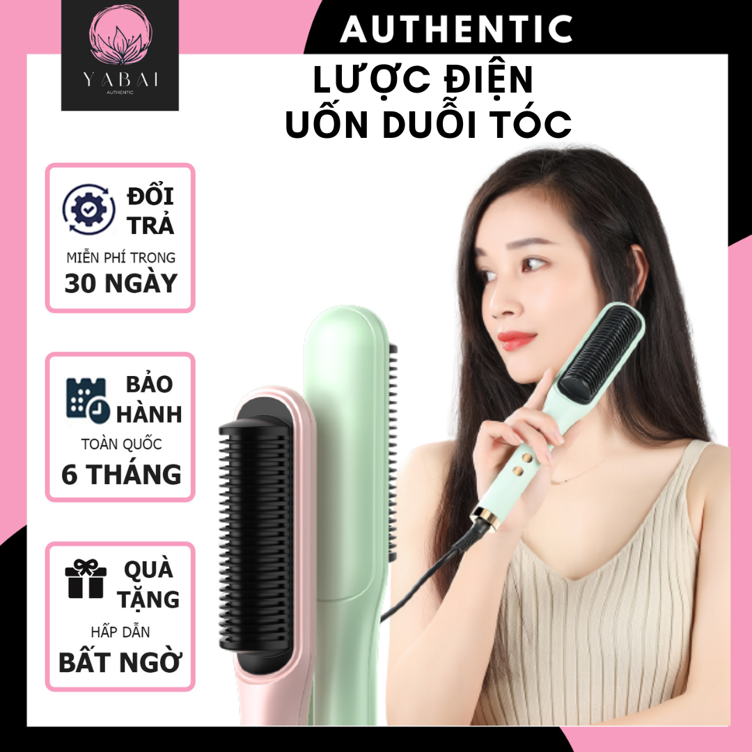 Lược điện chải tóc uốn thẳng 3in1 là một sản phẩm đa năng đầy tiện ích. Với ba chế độ uốn, thẳng và chải tóc, bạn có thể tạo ra những kiểu tóc khác nhau dễ dàng và nhanh chóng. Hãy xem hình ảnh để khám phá sức mạnh của lược điện chải tóc này.