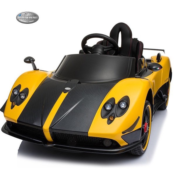 ❅Ô tô xe điện siêu thể thao FERRALI SX1788 cho bé ghế da bánh cao su cao cấp ( Đỏ-Trắng-Vàng)☞