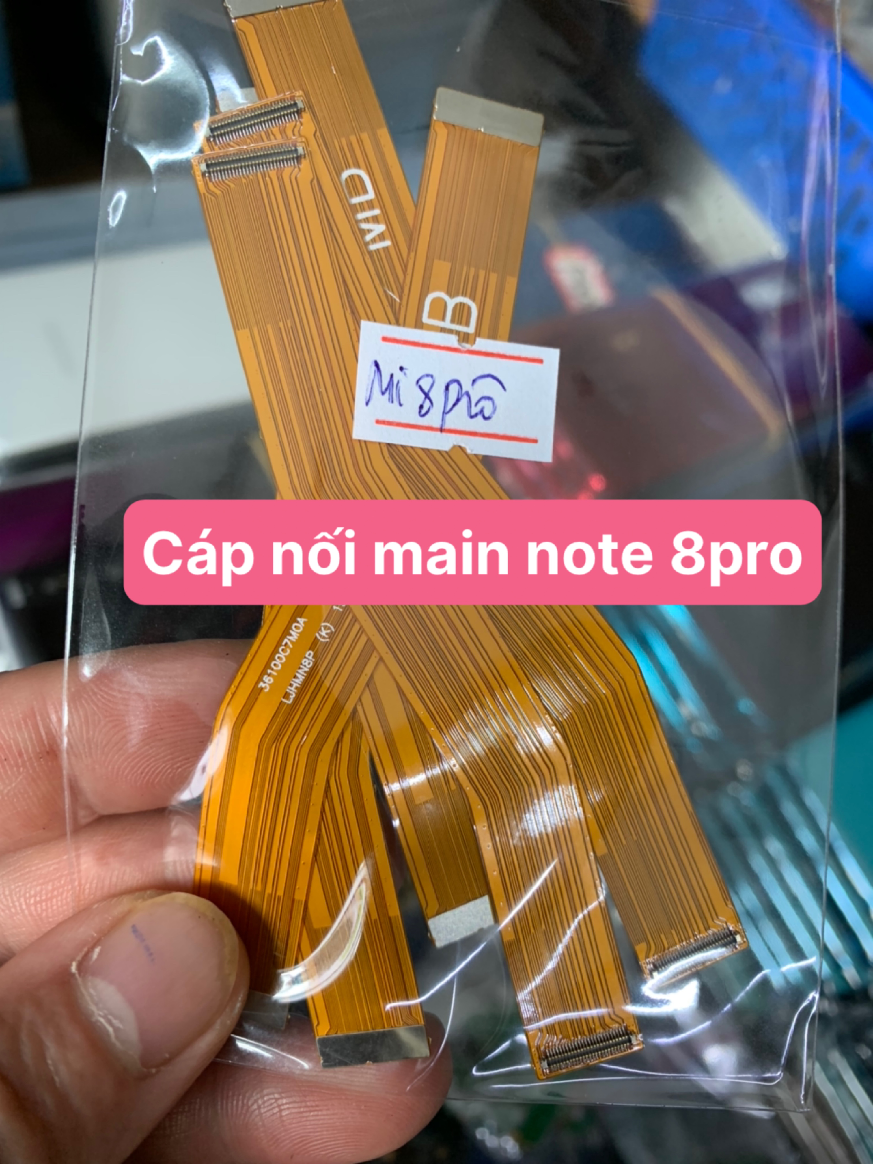 CÁP NỐI LÊN MAIN ĐIỆN THOẠI XIAOMI REDMI NOTE 8 PRO
