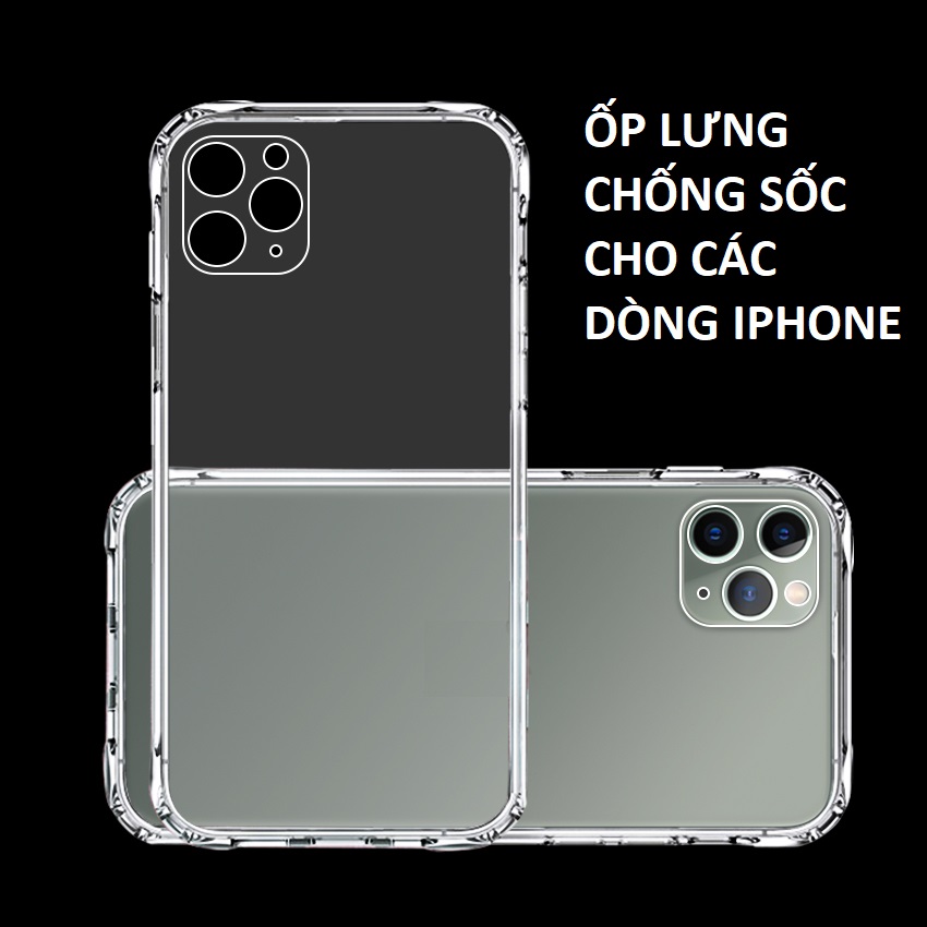 Ốp lưng silicon chống sốc cho iphone, iphone 13 series, iphone 12 series, iphone 11 series, iphone xs, xr... tfl shop - phụ kiện điện thoại