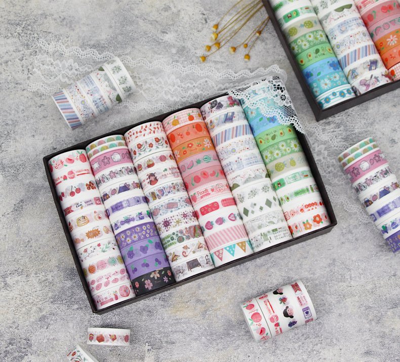 Băng Dính Washi Tape nhiều mẫu random - có sẵn Cửa hàng KPOP