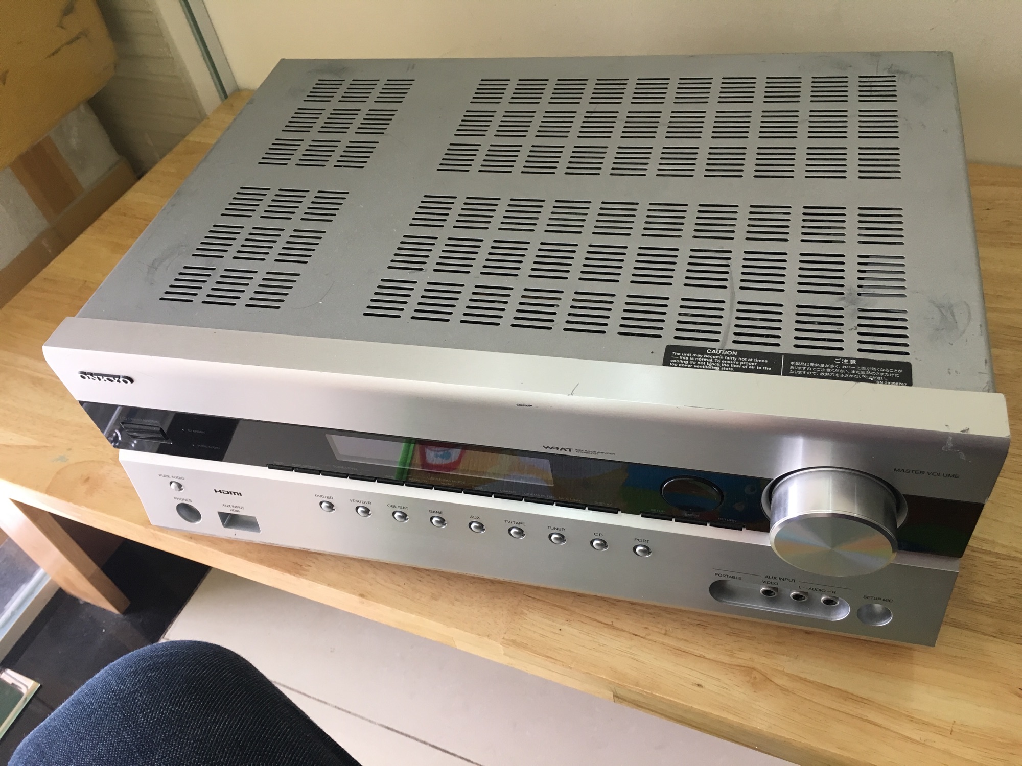 Amply onkyo tx-sa607
