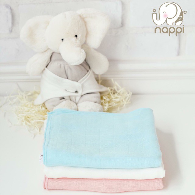 Khăn đa năng Nappi Sợi tre kích thước 120*120cm