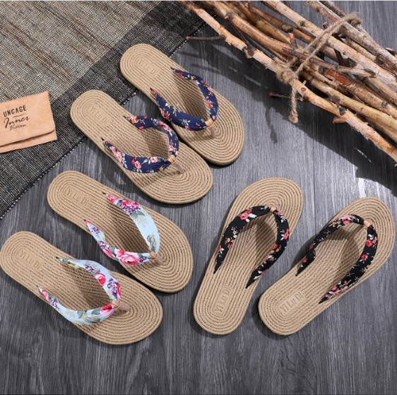 Dép Xỏ Ngón Giả Cói Đi Biển (FORM NHỎ)