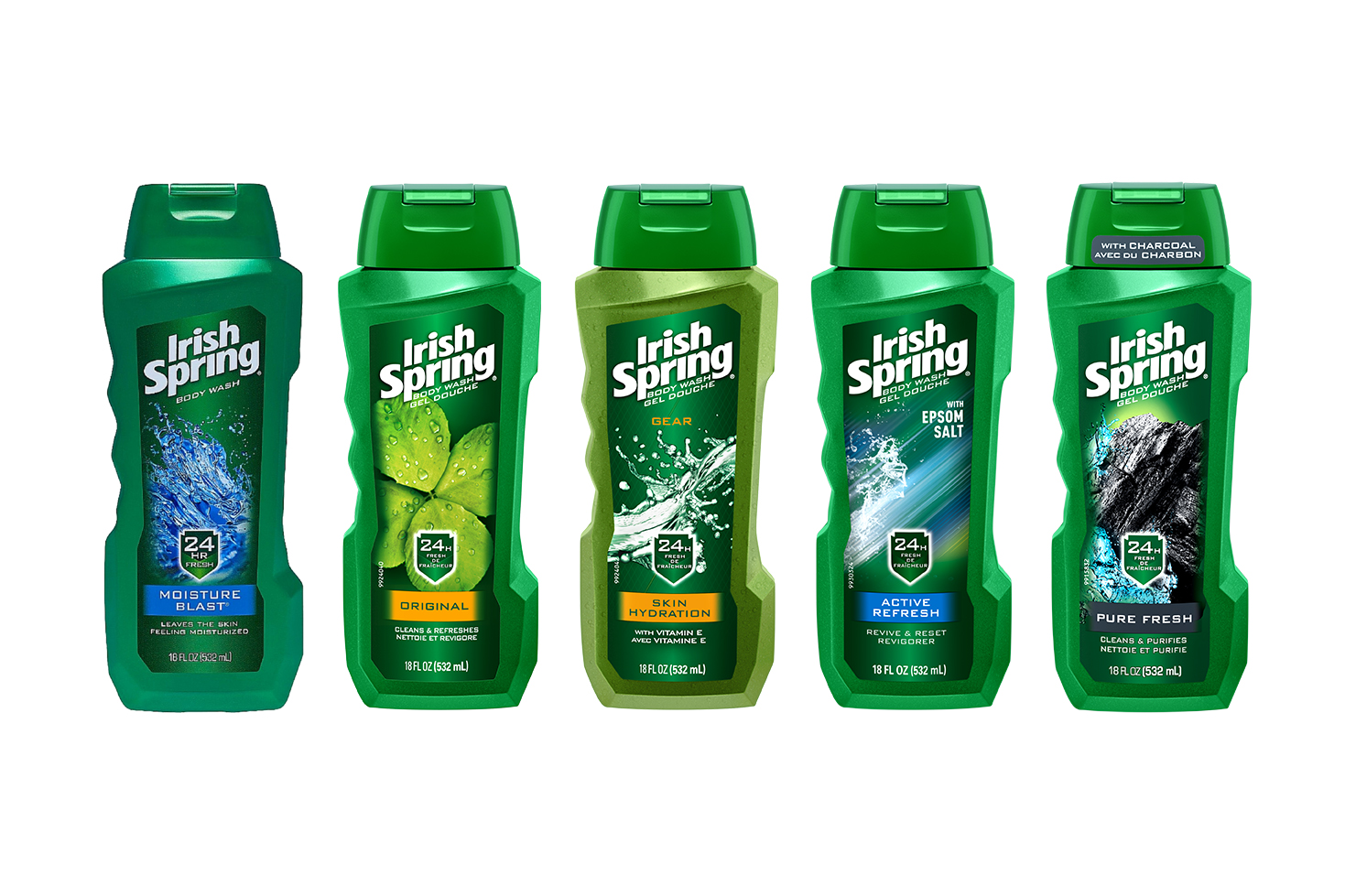 (HCM)Sữa tắm gọi Irish Spring 5in1 532ml - Mexico