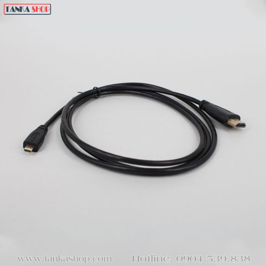 Cáp chuyển Micro HDMI to HDMI Full HD 1080p