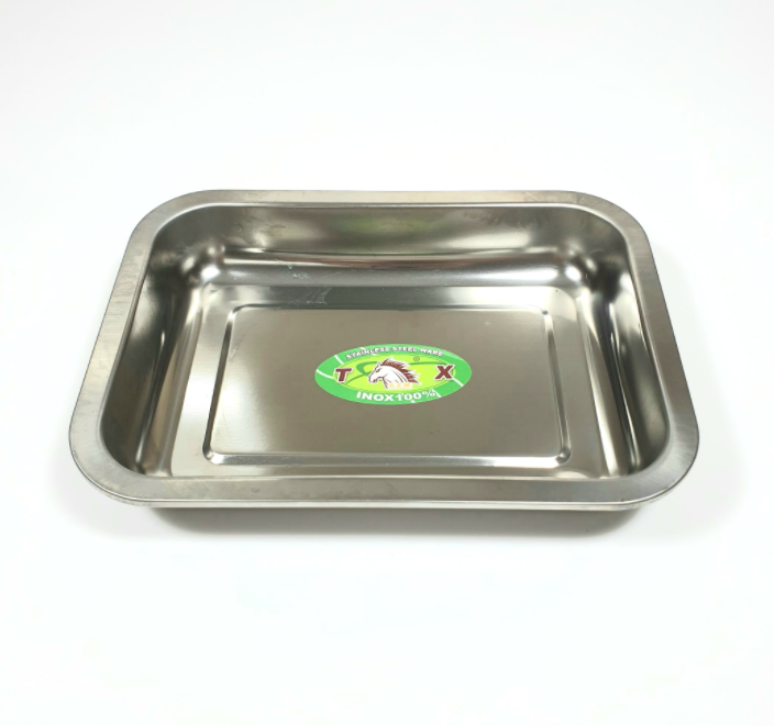 Khay úp chén - ly vuông 30x40 inox cao cấp
