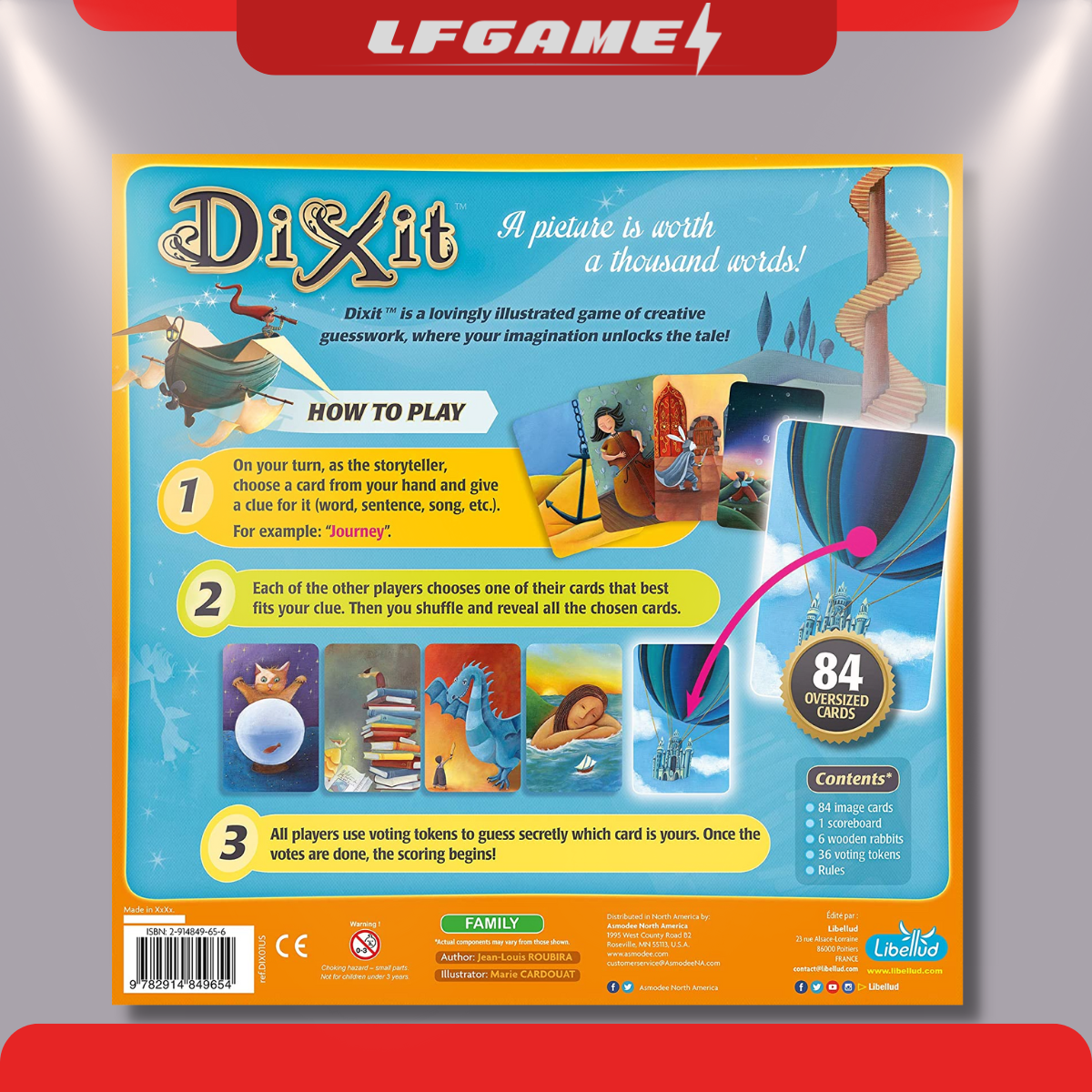 [CAO CẤP] Trò Chơi  BoardGame Boardgame DIXIT Câu Chuyện Mộng Mơ Hay