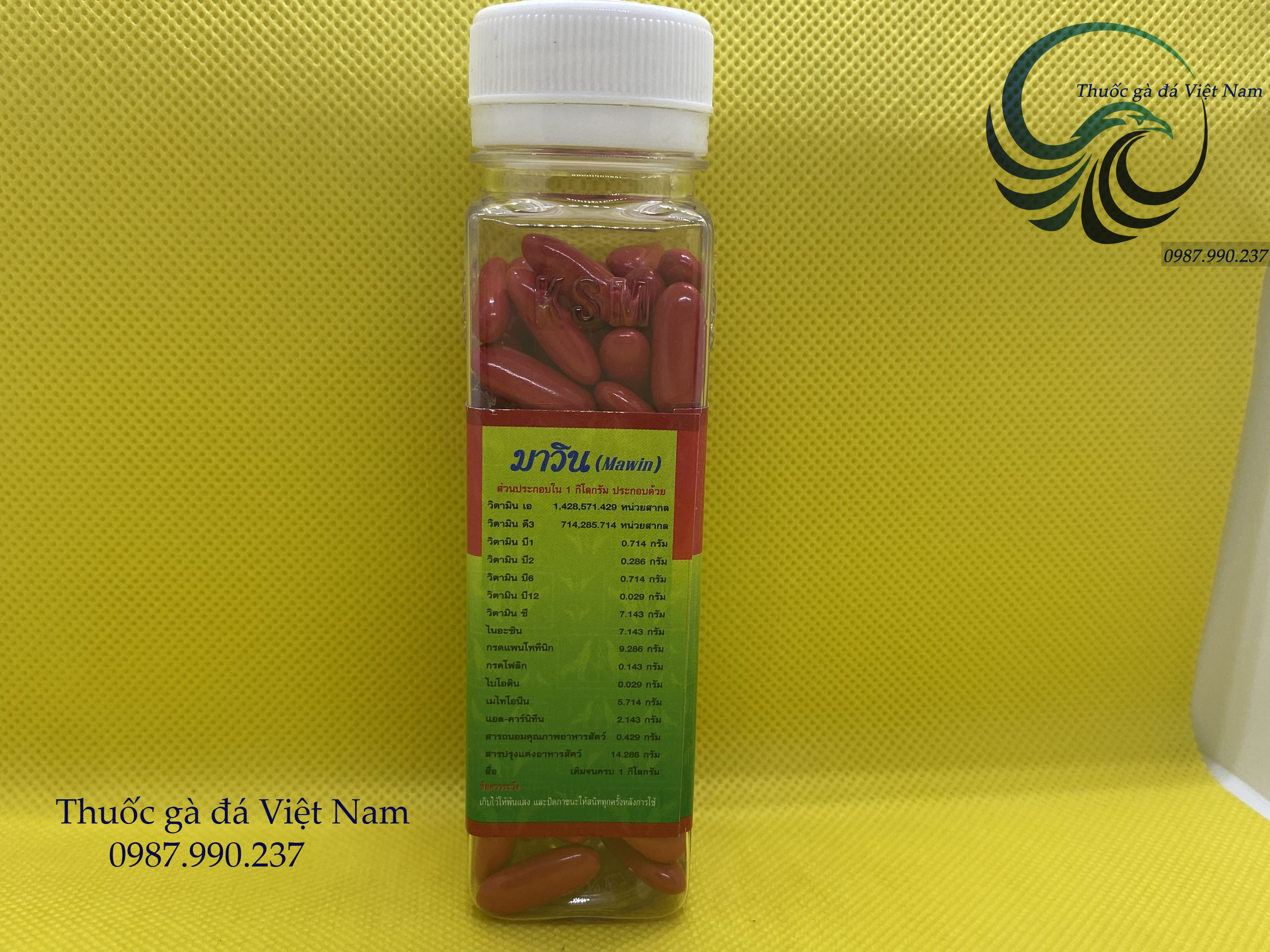 Thuốc gà đá bổ máu Mawin