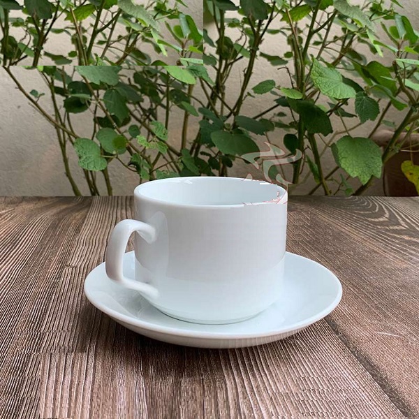 Tách cà phê capuchino vuông sứ Minh Long - tách cà phê capuchino vuông sứ minh long