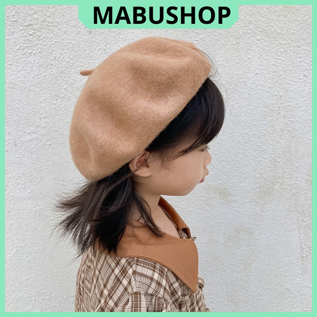 Mũ nồi dạ kiểu dáng basic style Hàn Quốc Mn259 MABUSHOP