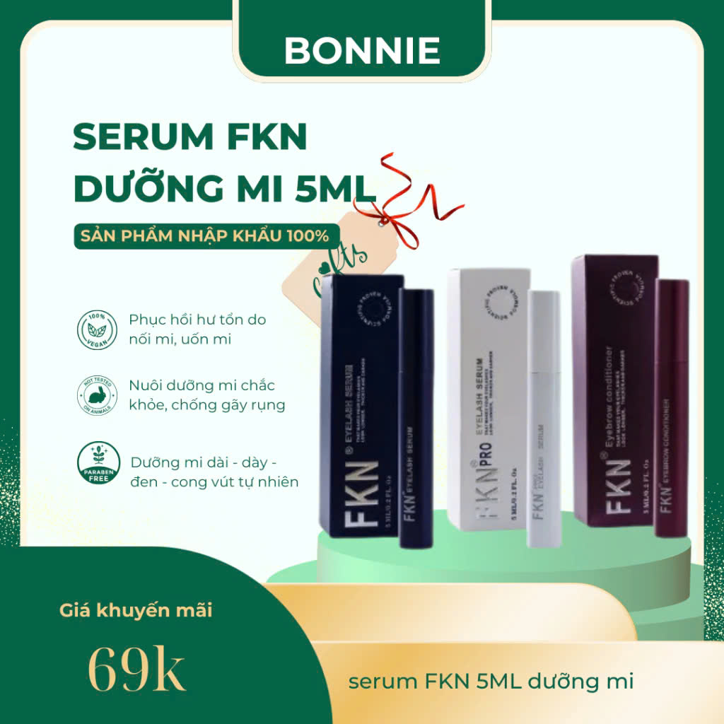 Serum Dưỡng Mi - Mày FKN 5ml