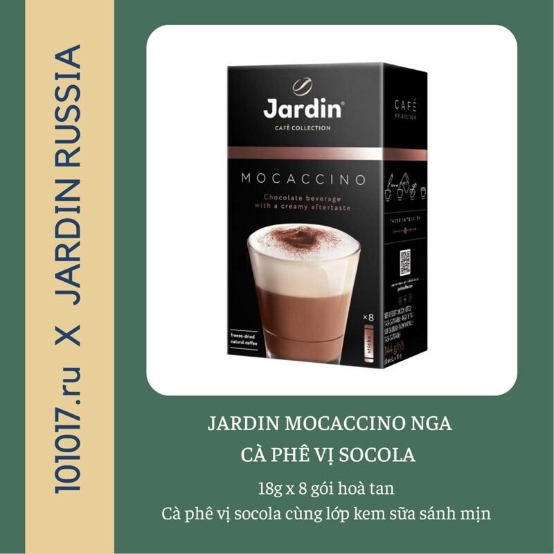 Cà phê MOCHA - Cà phê vị socola - JARDIN MOCACCINO NGA | Lazada.vn