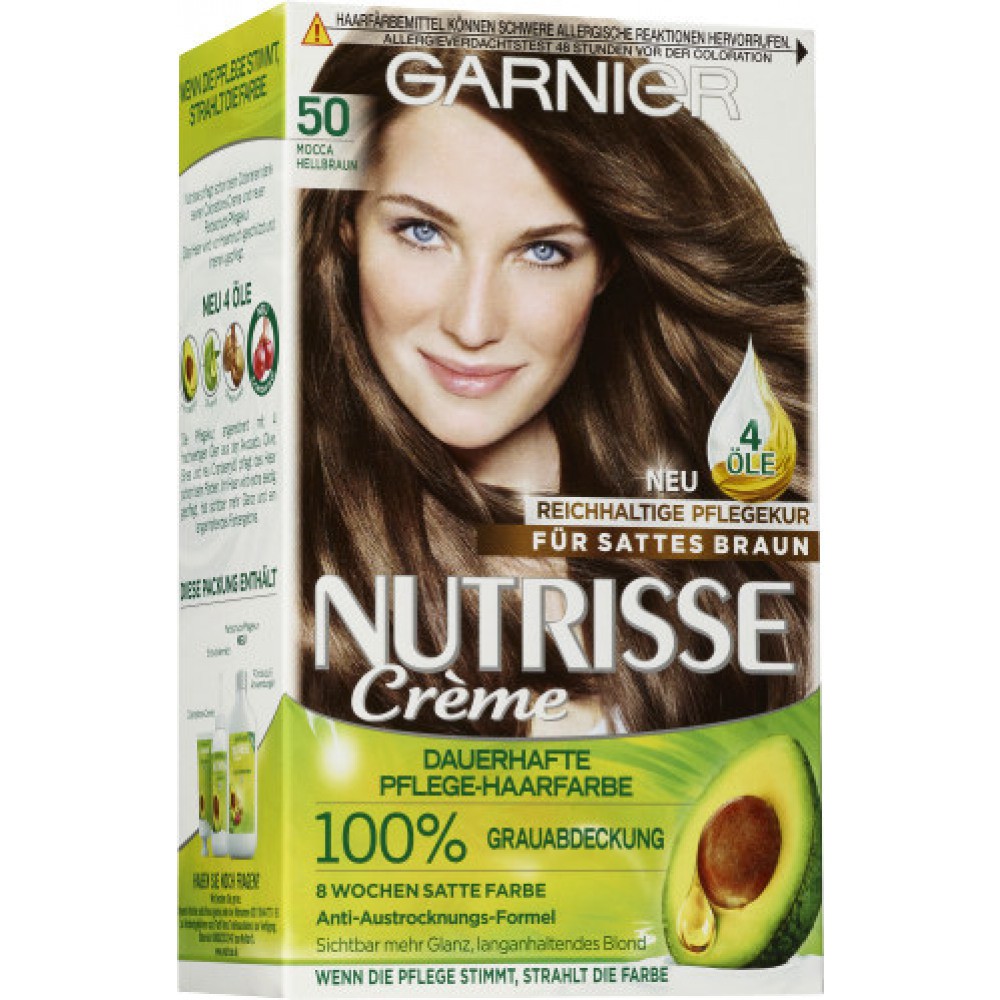 Thuốc Nhuộm Tóc Garnier 50 Màu Nâu